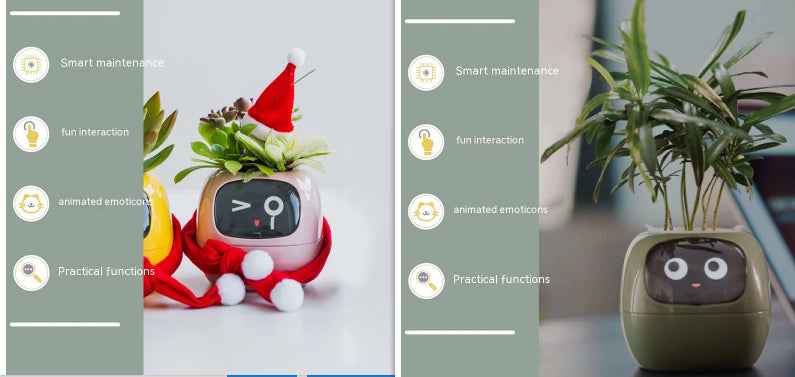 Smart Planter for Easy Plant Care: Enjoy Effortless Gardening with 49 Fun Expressions
