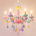Illuminate Your Space with Macaron Crystal Pendant Lamps by CABINSGATE SMART FURNITURE