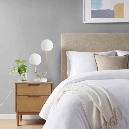 Illuminate Your Life with the Modern Globe Table Lamp – Stylish & Functional by CABINSGATE SMART FURNITURE