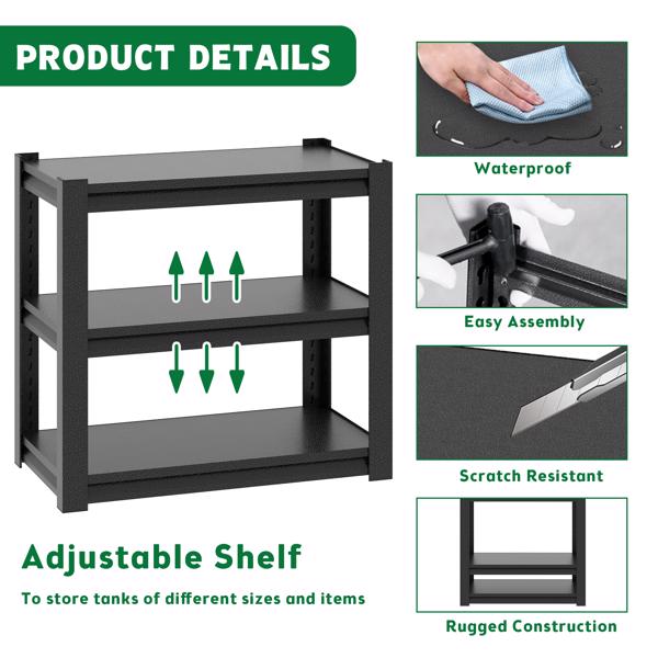 Metal Aquarium Bracket, Excluding Fish Tank by CABINSGATE SMART FURNITURE