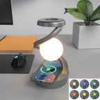 Rotating Moon Desk Lamp: Elevate Your Space with Elegant Wireless Charging by CABINSGATE SMART FURNITURE