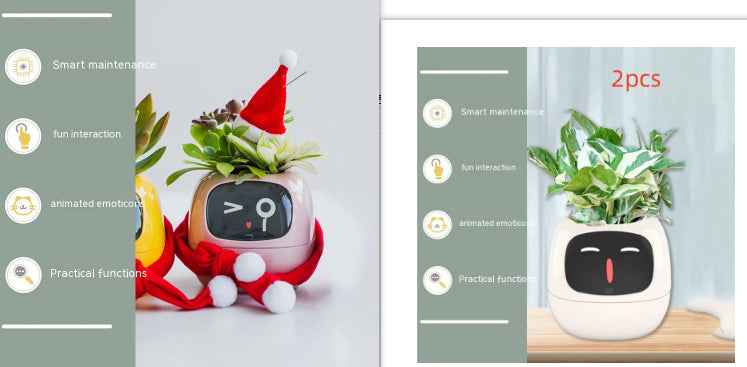 Smart Planter for Easy Plant Care: Enjoy Effortless Gardening with 49 Fun Expressions