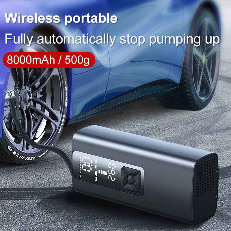 Smart Wireless Tire Inflator: Your Portable Solution for Instant Air Pressure