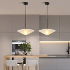 Nordic Post-modern Light Luxury UFO Glass Chandelier by CABINSGATE SMART FURNITURE