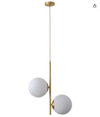 Modern Double-headed LED Chandelier, Bedroom Bedside Chandelier by CABINSGATE SMART FURNITURE