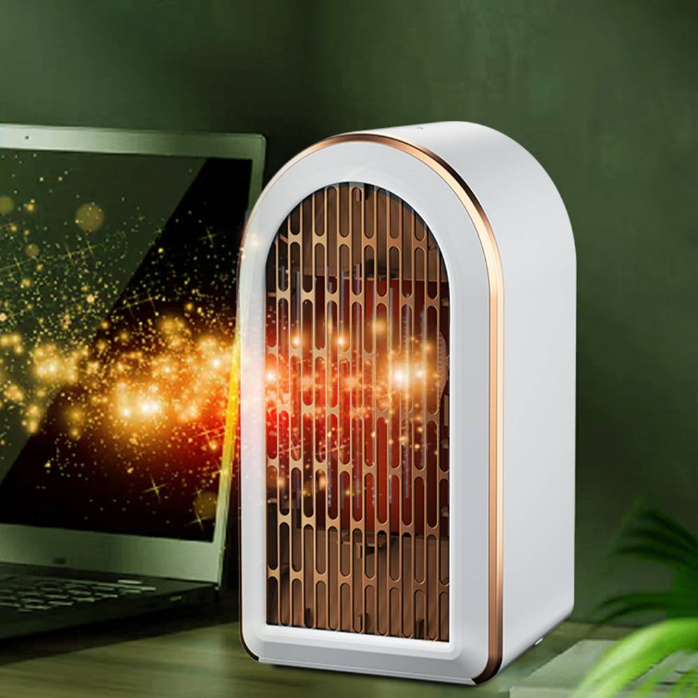Electric Portable Space Heater 1200W Small Ceramic Fan Heater Low Energy UK Plug by CABINSGATE SMART FURNITURE