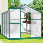 Polycarbonate Greenhouse,6X8 Ft Heavy Duty Walk-in Plant Garden Greenhouse For Backyard,Outdoor by CABINSGATE SMART FURNITURE