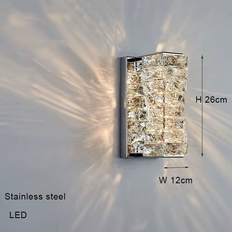 Light Luxury Style Crystal Chandelier Modern Simple Led by CABINSGATE SMART FURNITURE