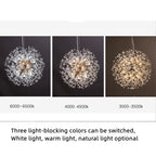 Elevate Your Space with the Dandelion Crystal Chandelier by CABINSGATE SMART FURNITURE