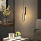 Nordic Long Line Minimalist Chandelier Modern Minimalist Creative by CABINSGATE SMART FURNITURE