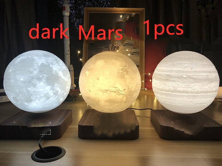 Transform Your Space with the Magnetic Levitation Moon Lamp - 3D Printed Planet Night Light