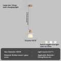 Creative Japanese-style Solid-wood Lighting Fixtures Perfect For Bedroom Bedside Tables