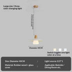Creative Japanese-style Solid-wood Lighting Fixtures Perfect For Bedroom Bedside Tables