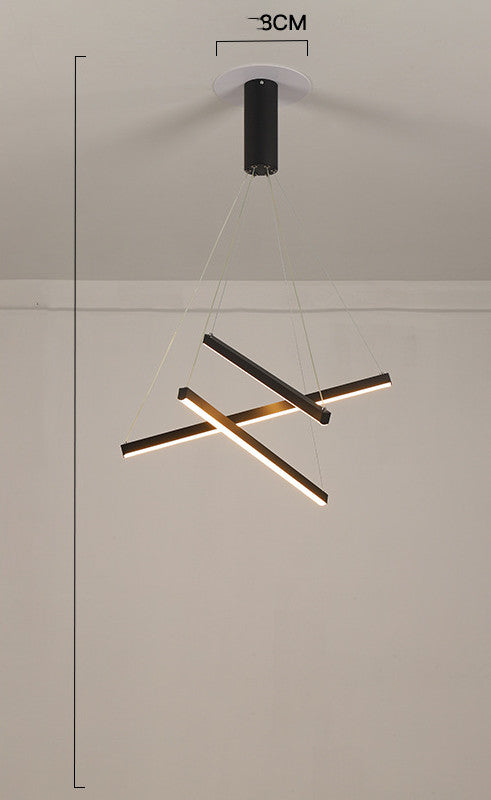 Duplex Hollow Staircase Chandelier Simple Modern Atmosphere Creativity by CABINSGATE SMART FURNITURE