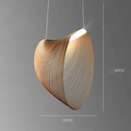 Modern Simple Dining Room Chandelier Log Bar Table Lamp