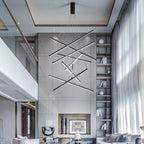 Duplex Hollow Staircase Chandelier Simple Modern Atmosphere Creativity by CABINSGATE SMART FURNITURE