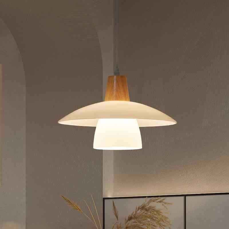 Creative Japanese-style Solid-wood Lighting Fixtures Perfect For Bedroom Bedside Tables