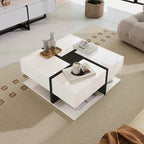 Modern Coffee Table with Storage - Elevate Your Living Space by CABINSGATE SMART FURNITURE