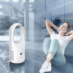 Bladeless Portable Fan: Experience Whisper-Quiet Comfort Anywhere by CABINSGATE SMART FURNITURE