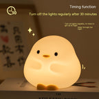 Illuminate Your Child's Night: Cute Duck LED Night Lamp for Cozy Dreams by CABINSGATE SMART FURNITURE