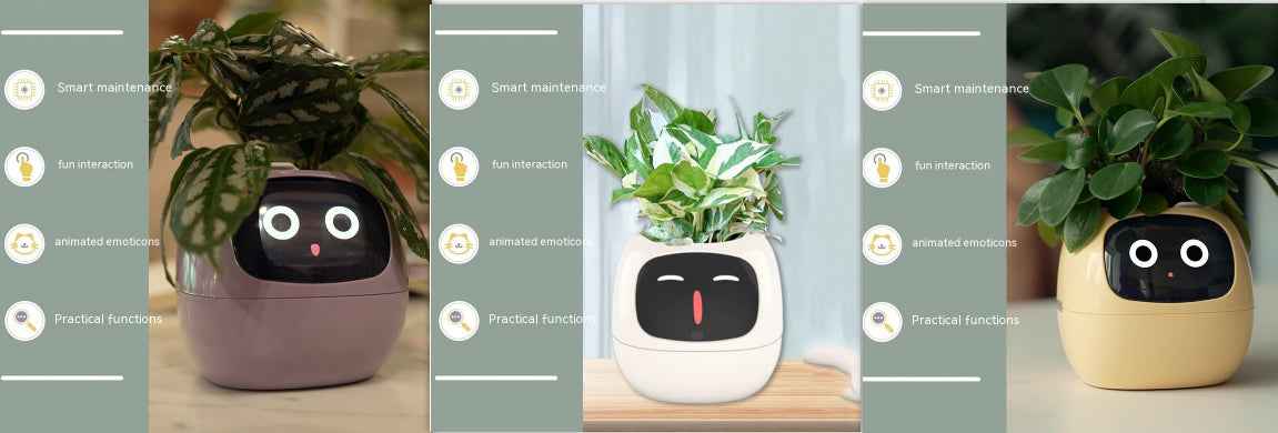 Smart Planter for Easy Plant Care: Enjoy Effortless Gardening with 49 Fun Expressions