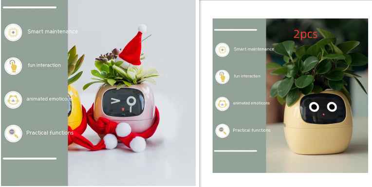 Smart Planter for Easy Plant Care: Enjoy Effortless Gardening with 49 Fun Expressions