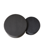 Upholstered Round Coffee Tables Set Of 2 For Living Room, Modern Foam Round Coffee Table Side Table End Table Ottoman, No Assembly by CABINSGATE SMART FURNITURE