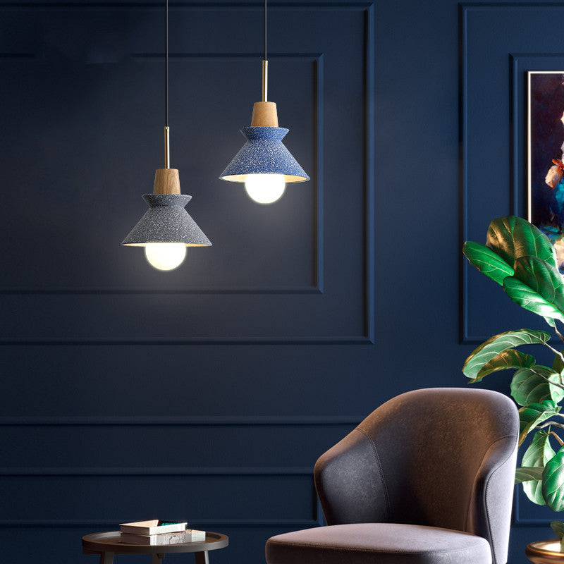Creative Modern Danish Minimalist Bedroom Bedside Small Chandelier by CABINSGATE SMART FURNITURE
