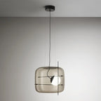 Creative Art Modern Minimalist Glass Bedroom Bedside Chandelier by CABINSGATE SMART FURNITURE