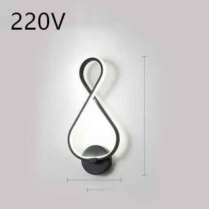 Nordic Minimalist LED Wall Lamp – Transform Your Bedroom Ambiance by CABINSGATE SMART FURNITURE