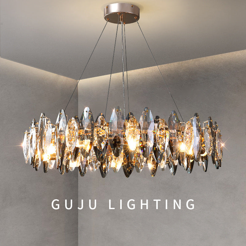 Modern simplicity original K9 Crystal Chandelier, LivingRoom Light by CABINSGATE SMART FURNITURE