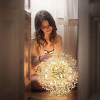 Elevate Your Space with the Dandelion Crystal Chandelier by CABINSGATE SMART FURNITURE