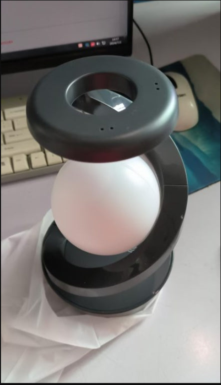 Rotating Moon Desk Lamp: Elevate Your Space with Elegant Wireless Charging