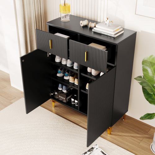 Elevate Your Space with Our Elegant Sideboard Shoe Cabinet by CABINSGATE SMART FURNITURE