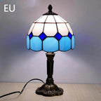 Enhance Your Space with the Retro Yellow Glass Bedside Lamp by CABINSGATE SMART FURNITURE
