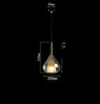 Modern Nordic Minimalist Original Design Home Dining Room Bedside Chandelier by CABINSGATE SMART FURNITURE