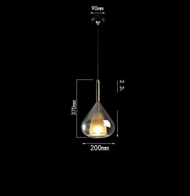 Modern Nordic Minimalist Original Design Home Dining Room Bedside Chandelier by CABINSGATE SMART FURNITURE