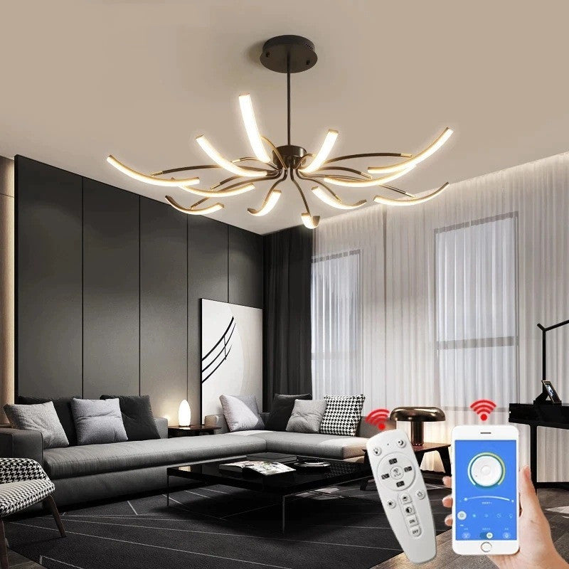 Modern Creative Personality Nordic Simplicity Chandelier by CABINSGATE SMART FURNITURE