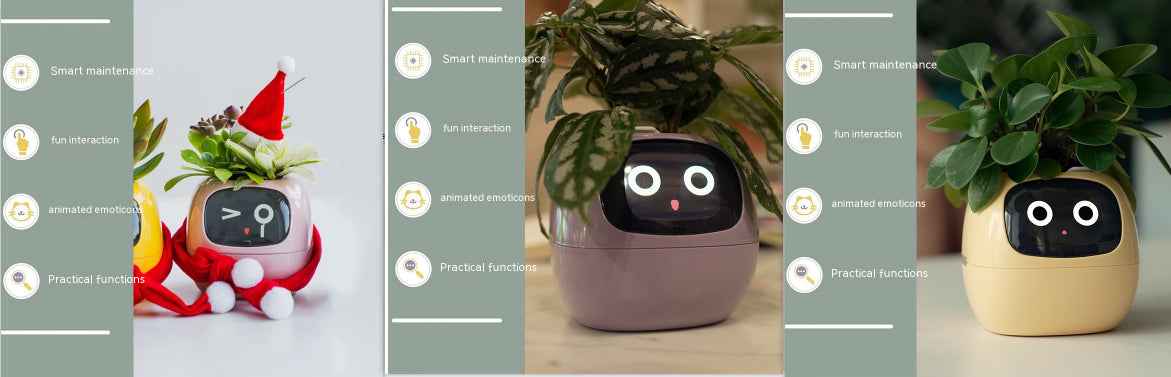 Smart Planter for Easy Plant Care: Enjoy Effortless Gardening with 49 Fun Expressions