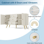 Transform Your Space with the Adjustable Sideboard Cabinet - A Perfect Blend of Style and Functionality by CABINSGATE SMART FURNITURE