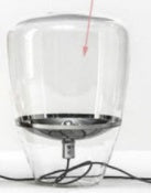 Scandinavian Minimalist Glass Table Lamp - Elevate Your Living Space with Style and Elegance by CABINSGATE SMART FURNITURE