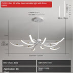 Modern Creative Personality Nordic Simplicity Chandelier by CABINSGATE SMART FURNITURE