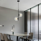 Modern Double-headed LED Chandelier, Bedroom Bedside Chandelier by CABINSGATE SMART FURNITURE