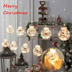 Transform Your Home with LED Christmas Curtain Lights – Enchanting Fairy Snowman Design by CABINSGATE SMART FURNITURE
