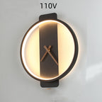 Nordic Wall Lamp with Clock – Stylish Lighting to Elevate Your Space by CABINSGATE SMART FURNITURE